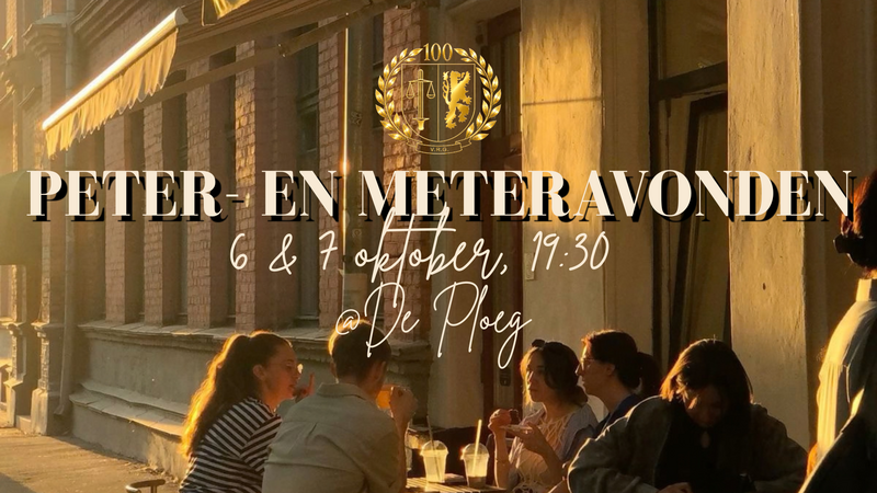 Banner Peter- en Meteravonden